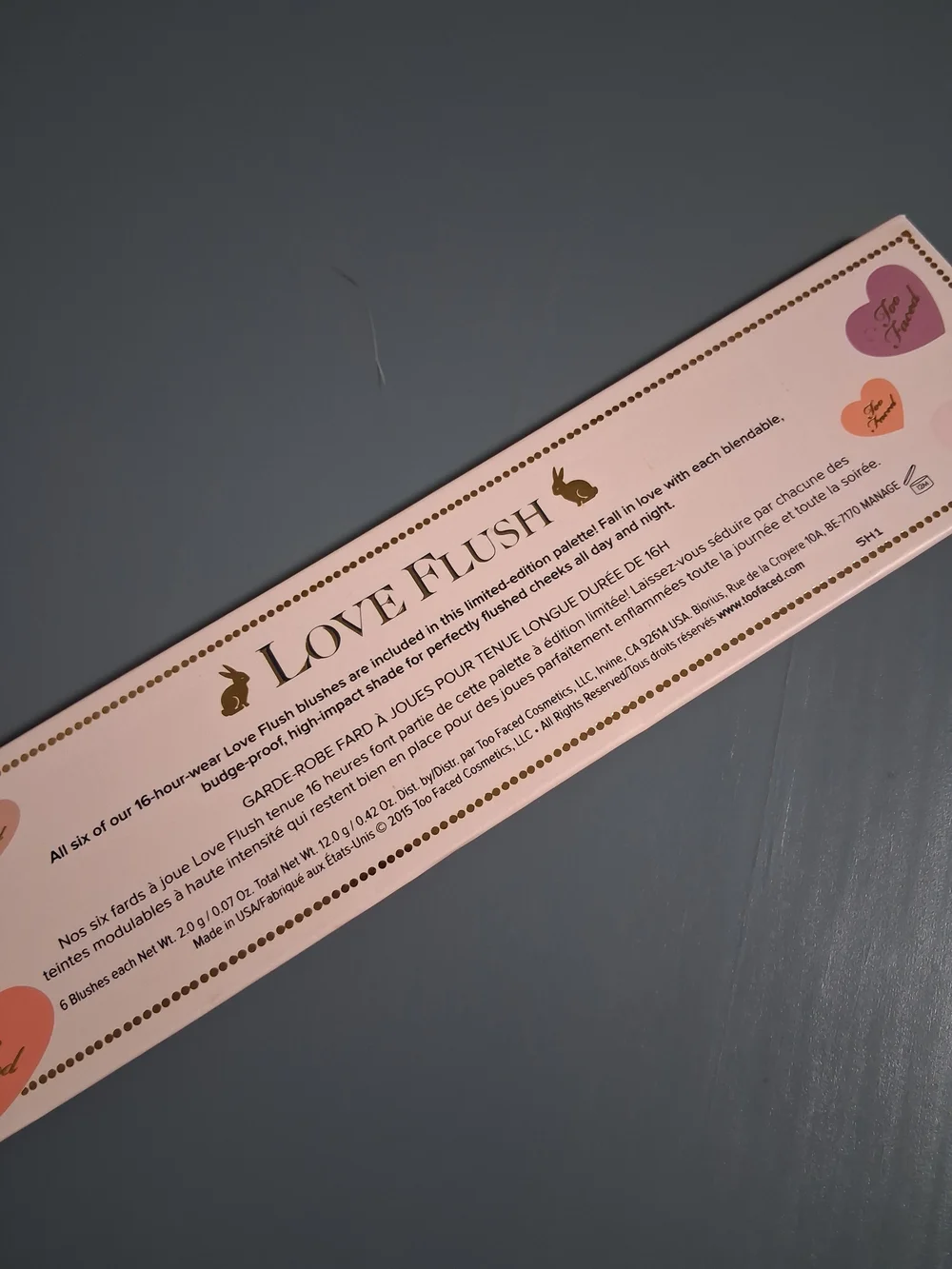 Too Faced Heart-Shaped Blush Palette
